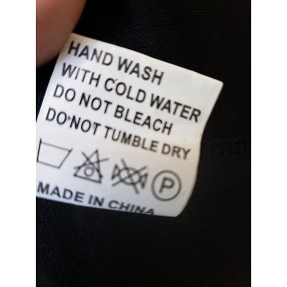 ModeLia Straight Skirt Womens Size 3XL Black Chiffon Lined Layered Side Zip - Picture 5 of 13